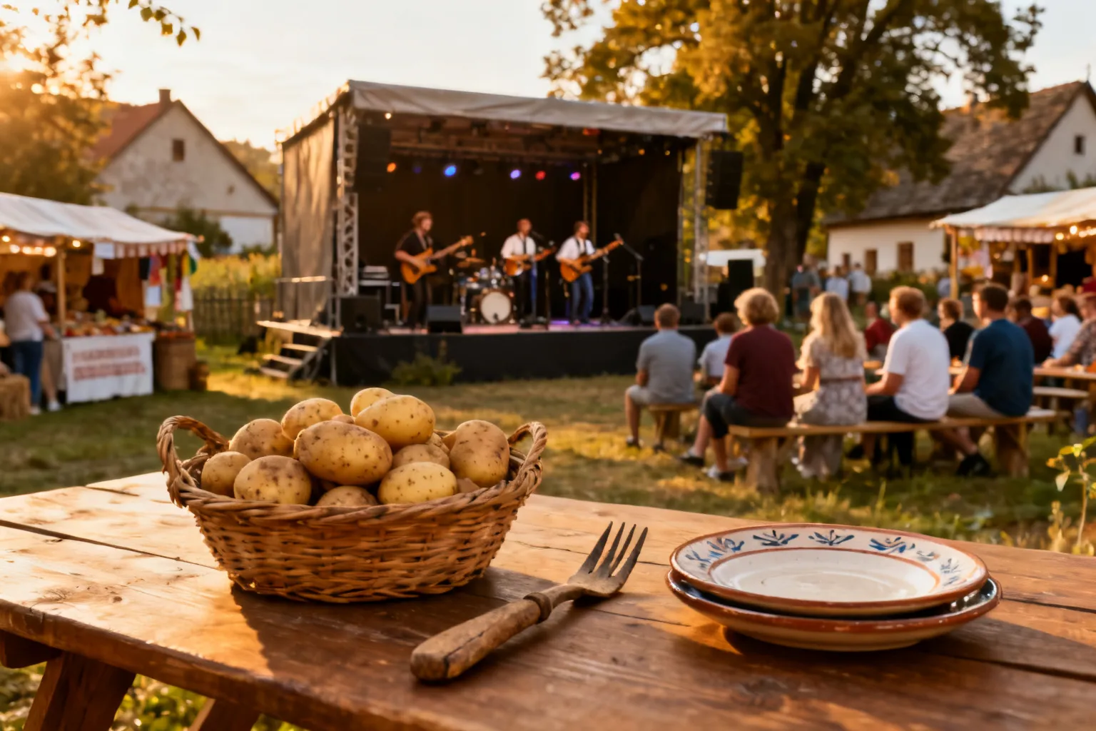 Powiatowe Święto Ziemniaka Brzustów 2026 — koncert Bayera i konkursy