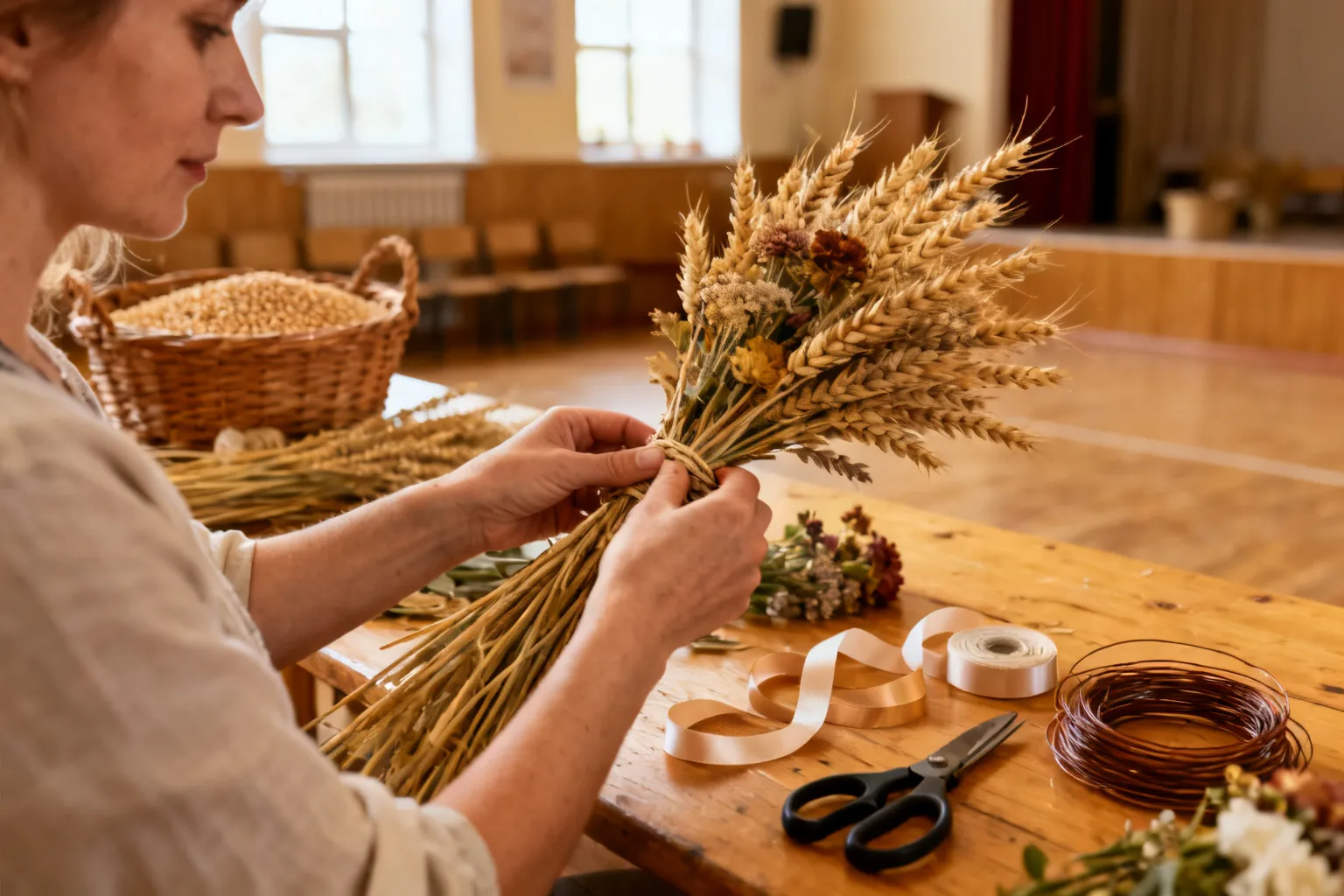 Jak powstaje wieniec dożynkowy — historia, technika i symbolika