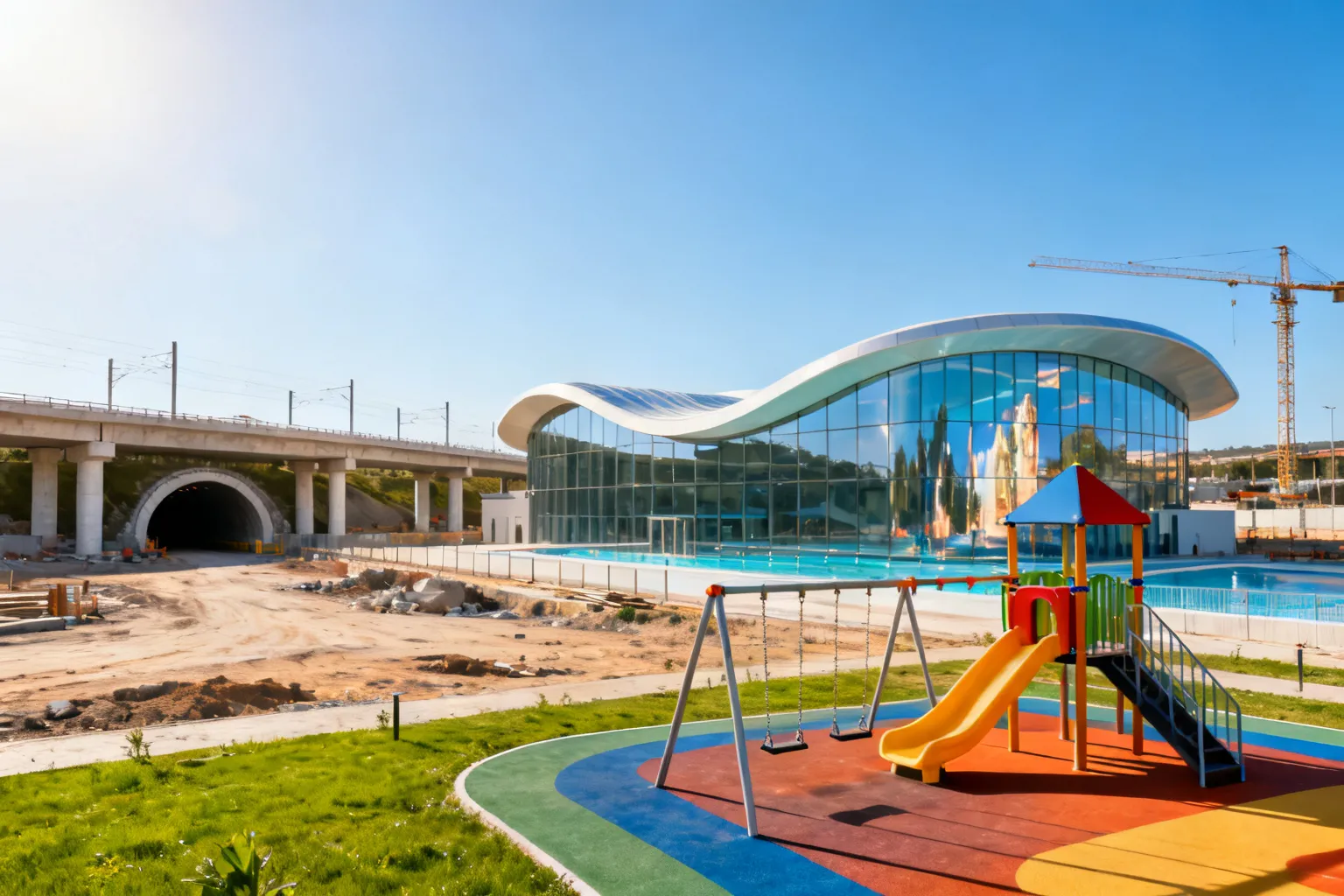 Inwestycje na Widzewie: Aquapark, nowe przedszkole oraz plany tunelu i wiaduktu