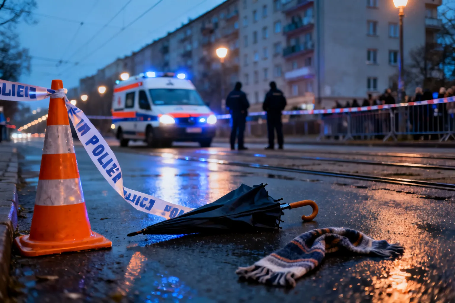 Potrącenie pieszej Przybyszewskiego Łódź — kobieta zginęła na przejściu