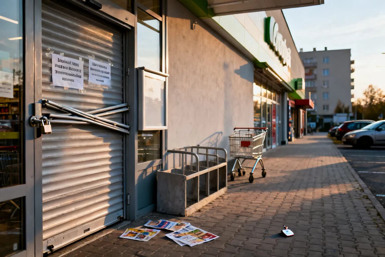 Carrefour zamyka sklepy Sieradz, Bełchatów — zapowiedziano zwolnienia