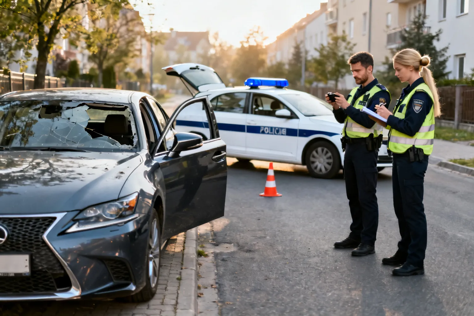 33-latek zatrzymany za kradzież Lexusa wartego 180 tys. zł