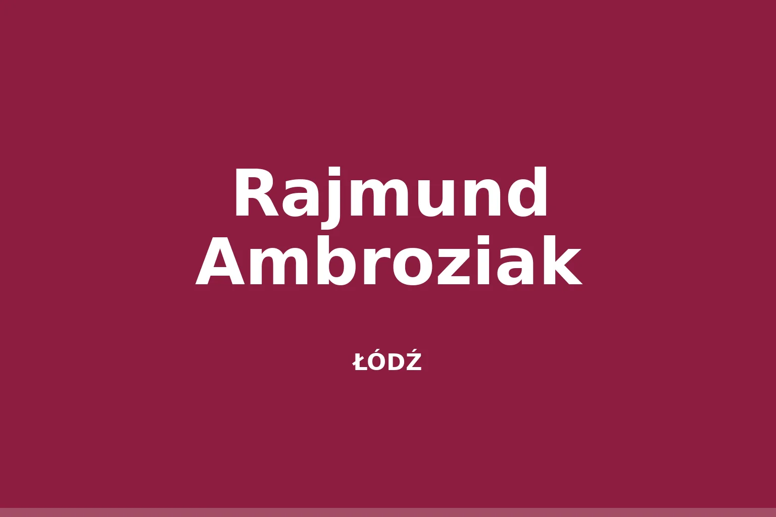 Rajmund Ambroziak