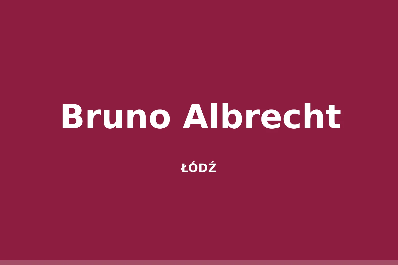 Bruno Albrecht