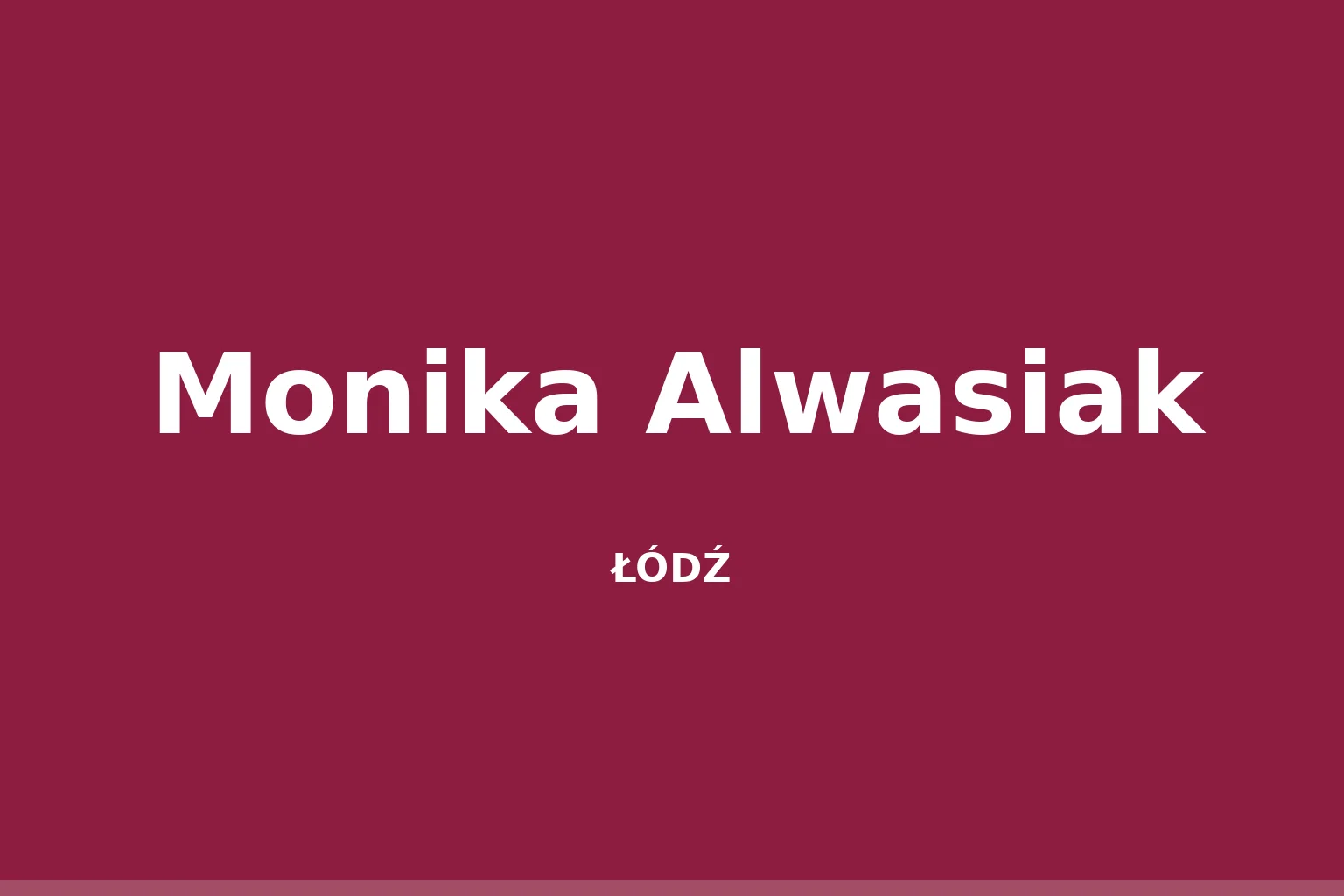 Monika Alwasiak