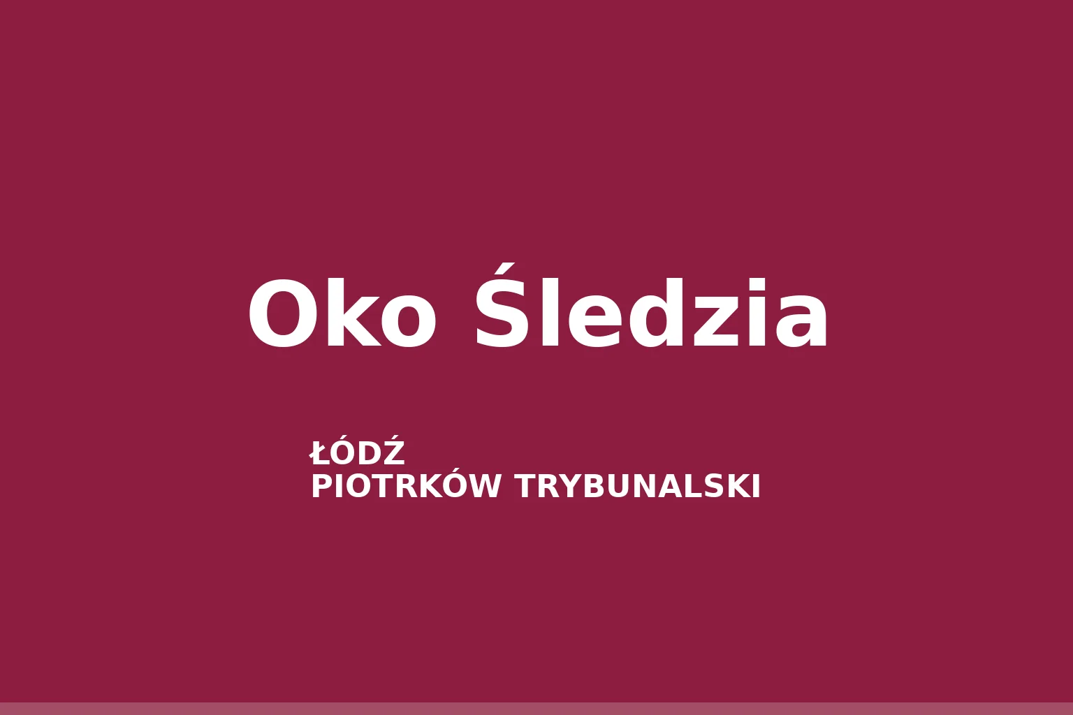 Oko Śledzia